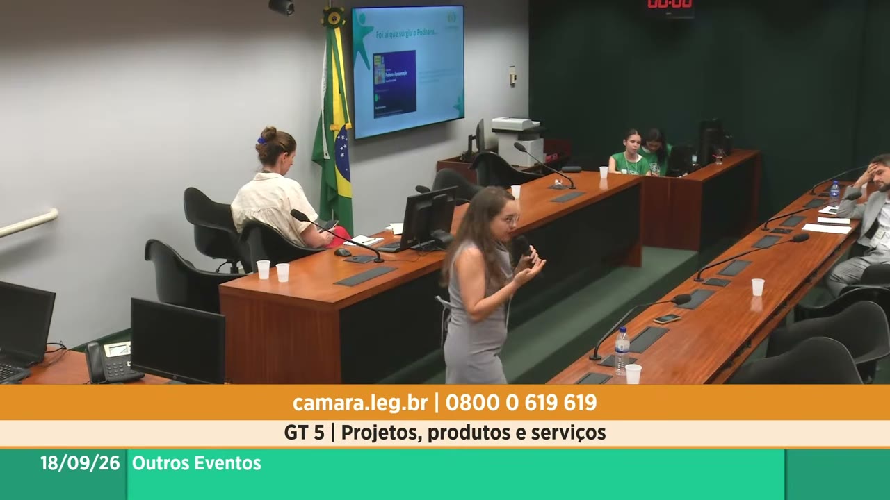 Vídeo do evento em 1:45:37