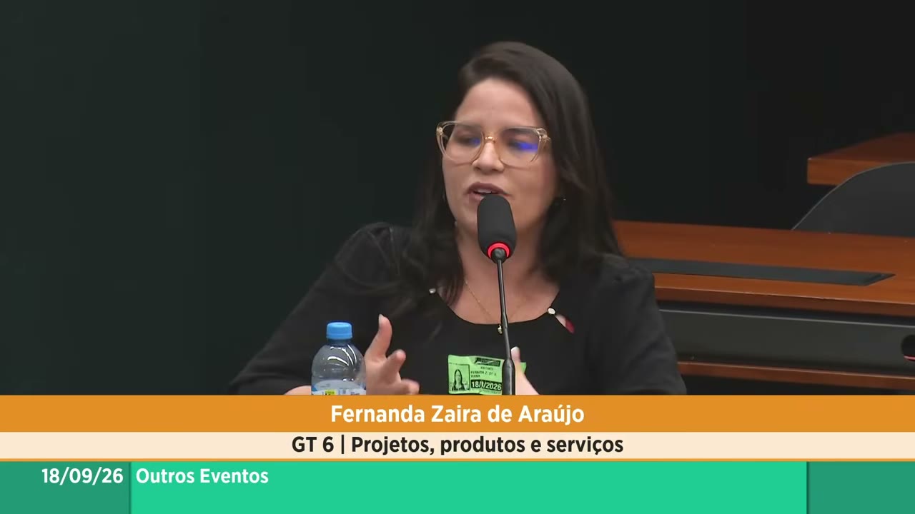 Vídeo do evento em 40:08