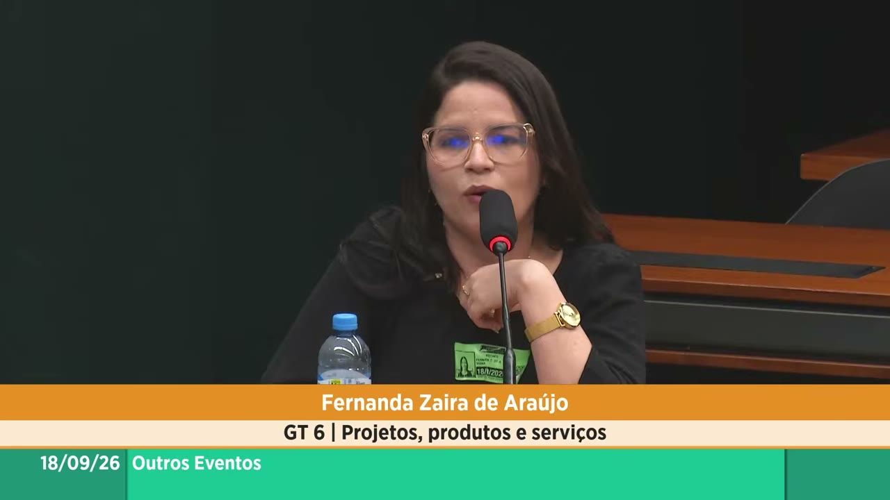 Vídeo do evento em 39:25