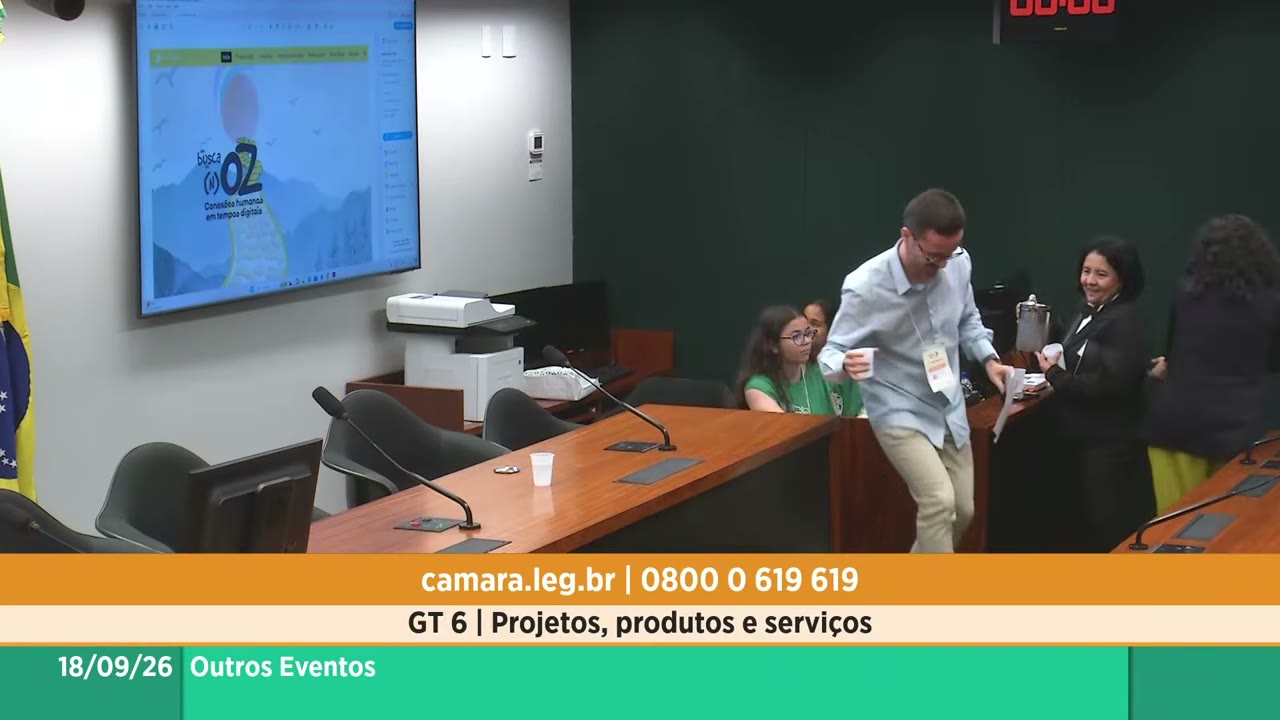 Vídeo do evento em 1:03:48