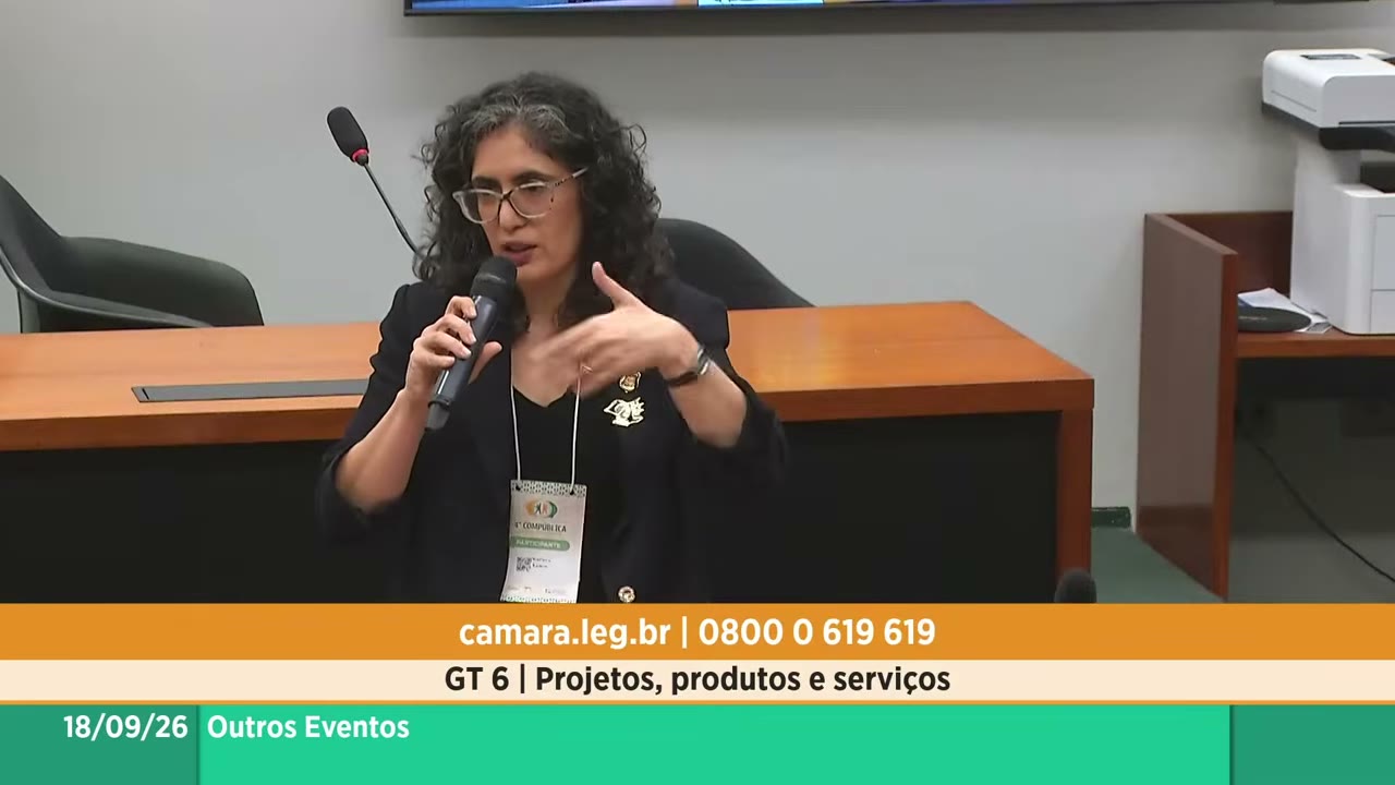 Vídeo do evento em 1:23:12