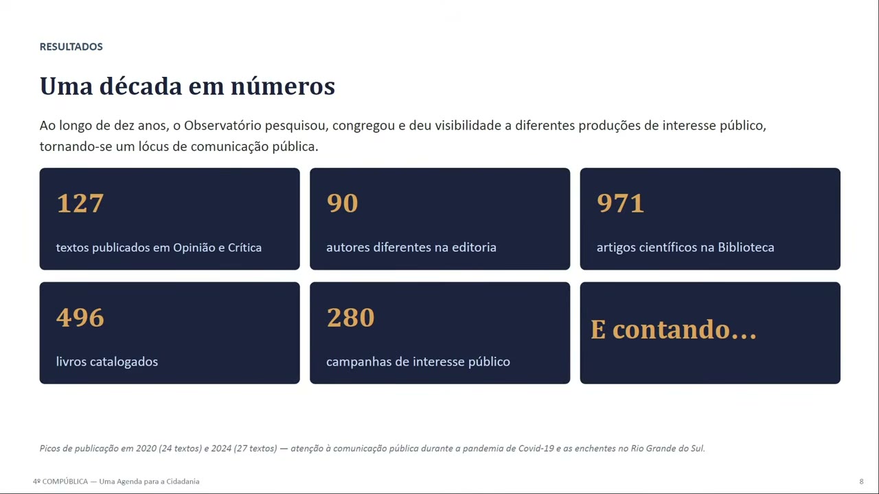 Vídeo do evento em 41:14