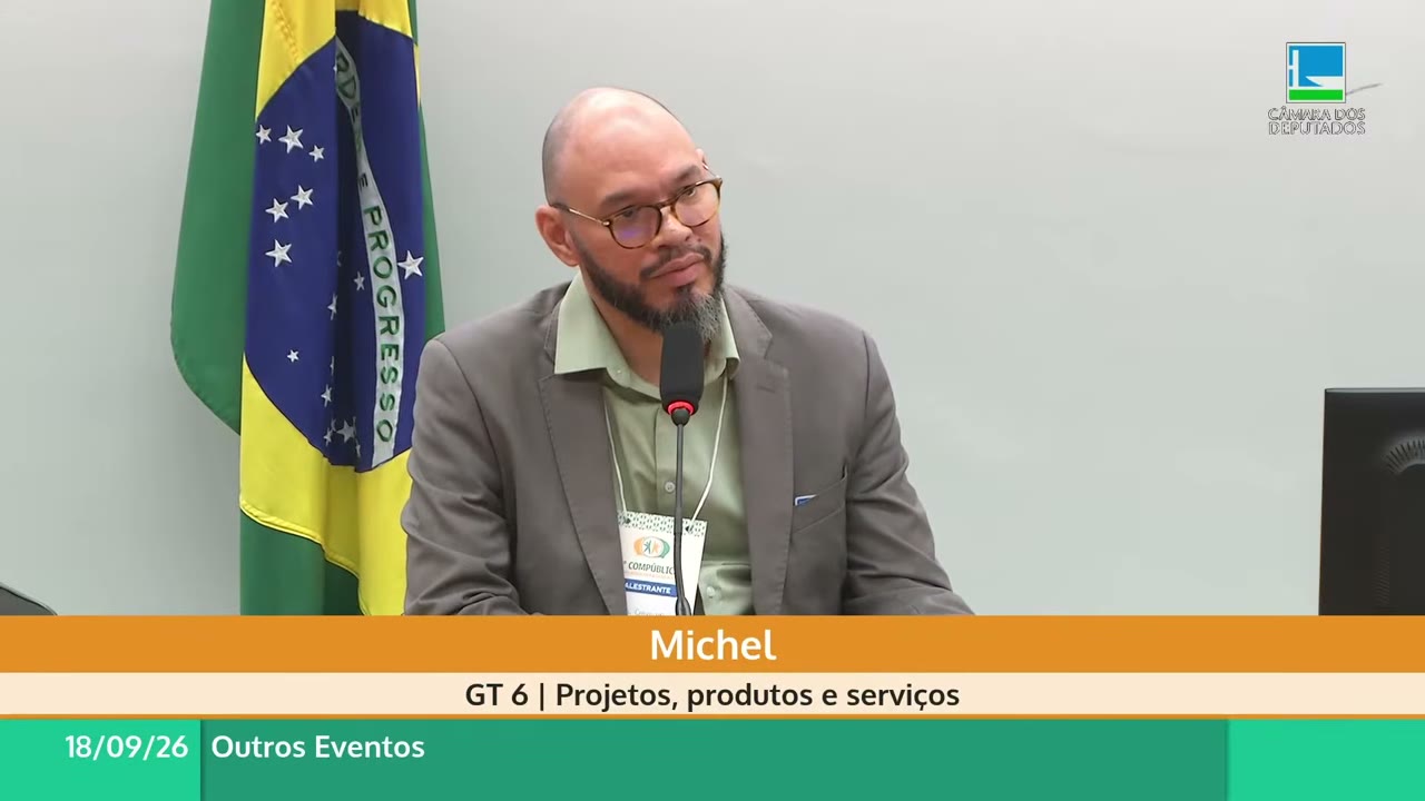 Vídeo do evento em 1:12:42