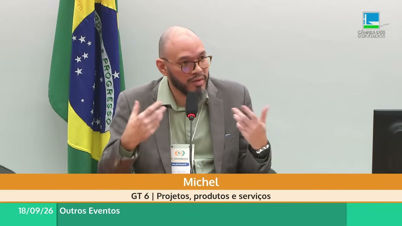 Vídeo do evento em 1:13:17