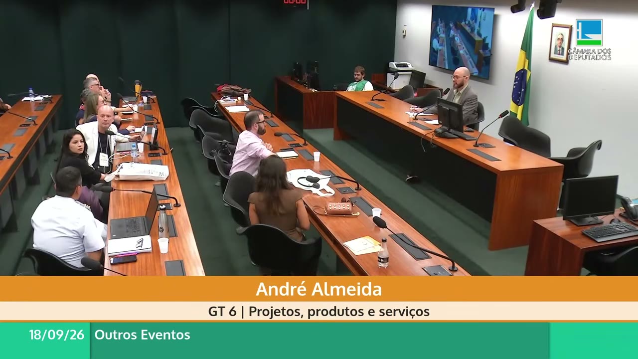 Vídeo do evento em 1:14:56