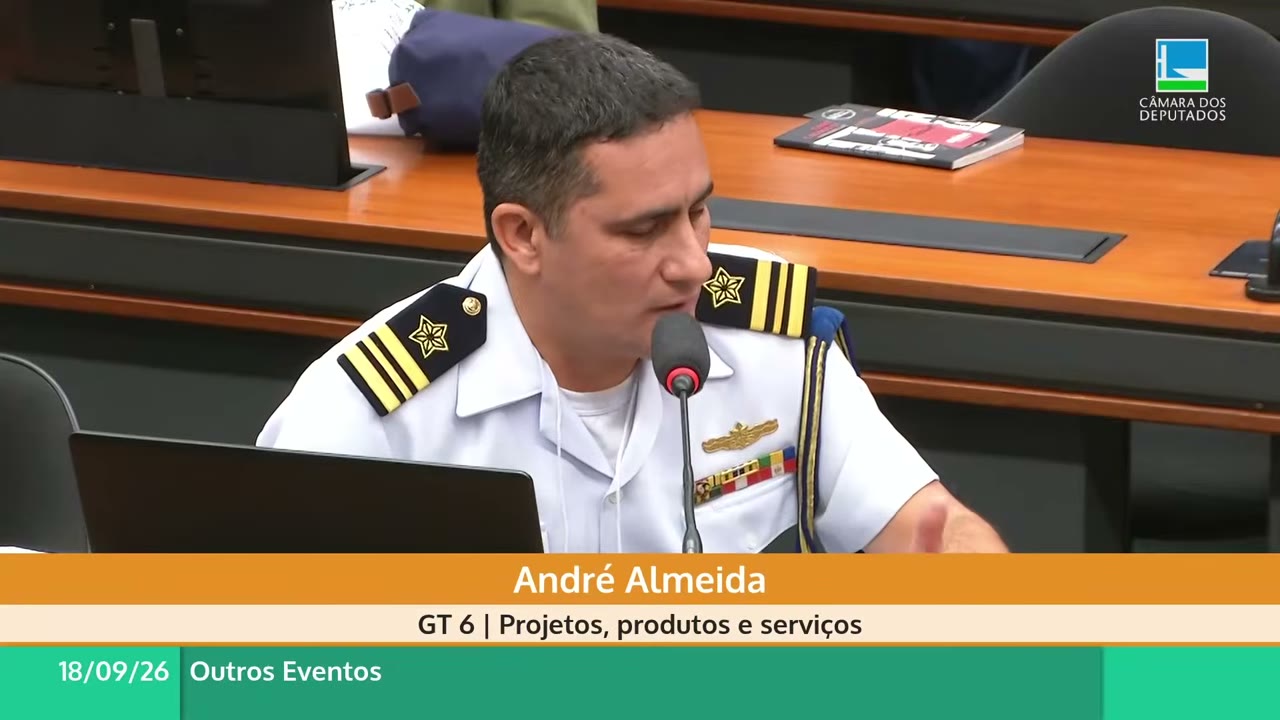 Vídeo do evento em 1:15:48