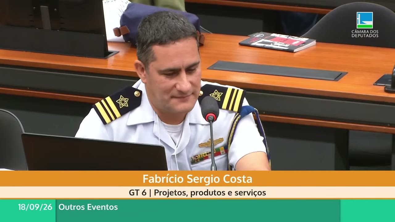 Vídeo do evento em 1:16:07