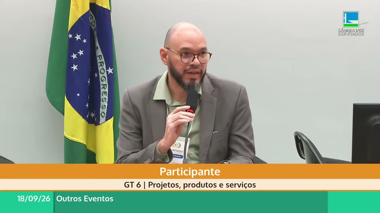 Vídeo do evento em 1:19:18