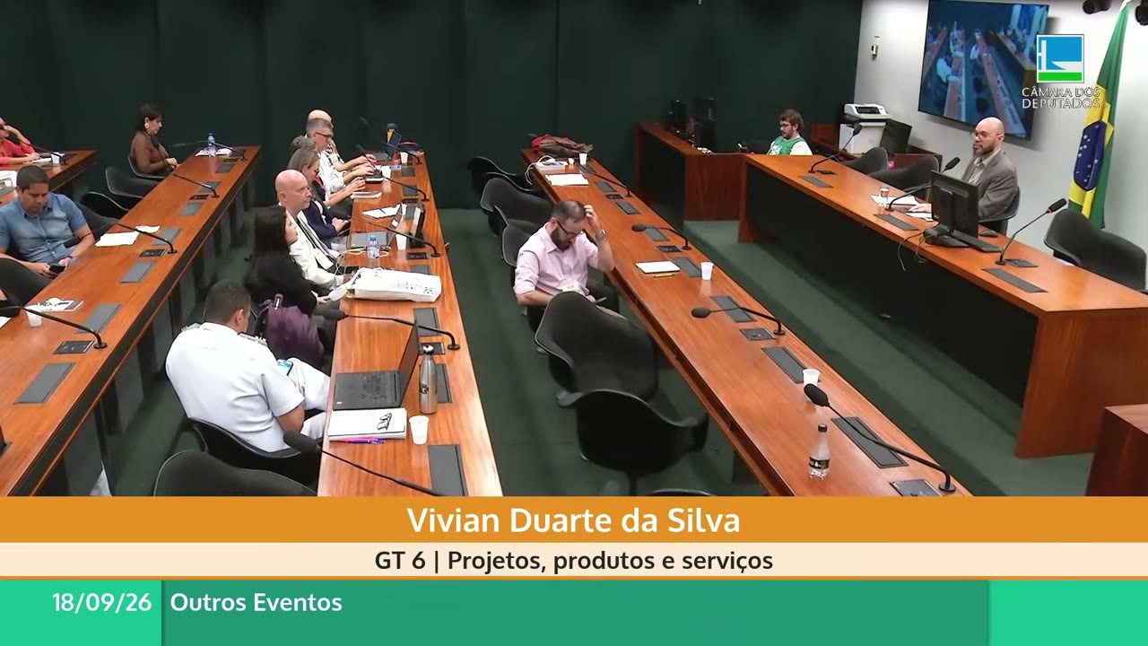 Vídeo do evento em 1:21:57