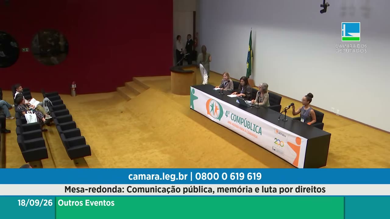 Vídeo do evento em 4:18