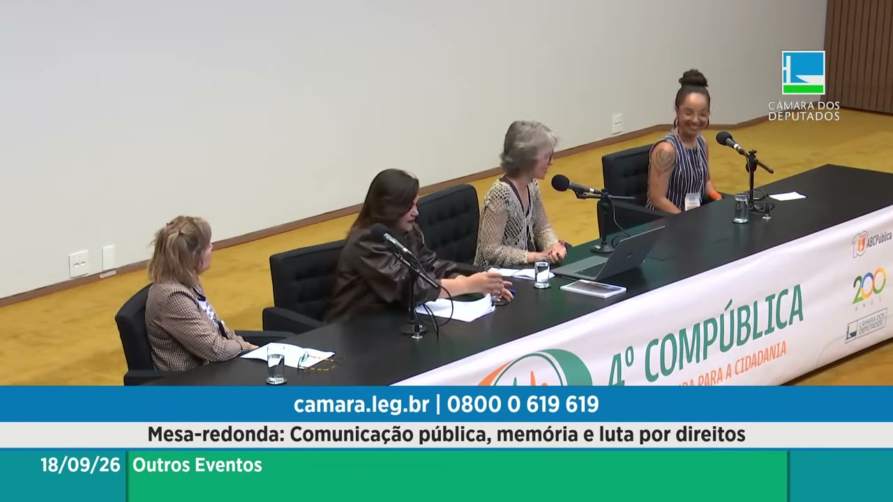 Vídeo do evento em 27:51