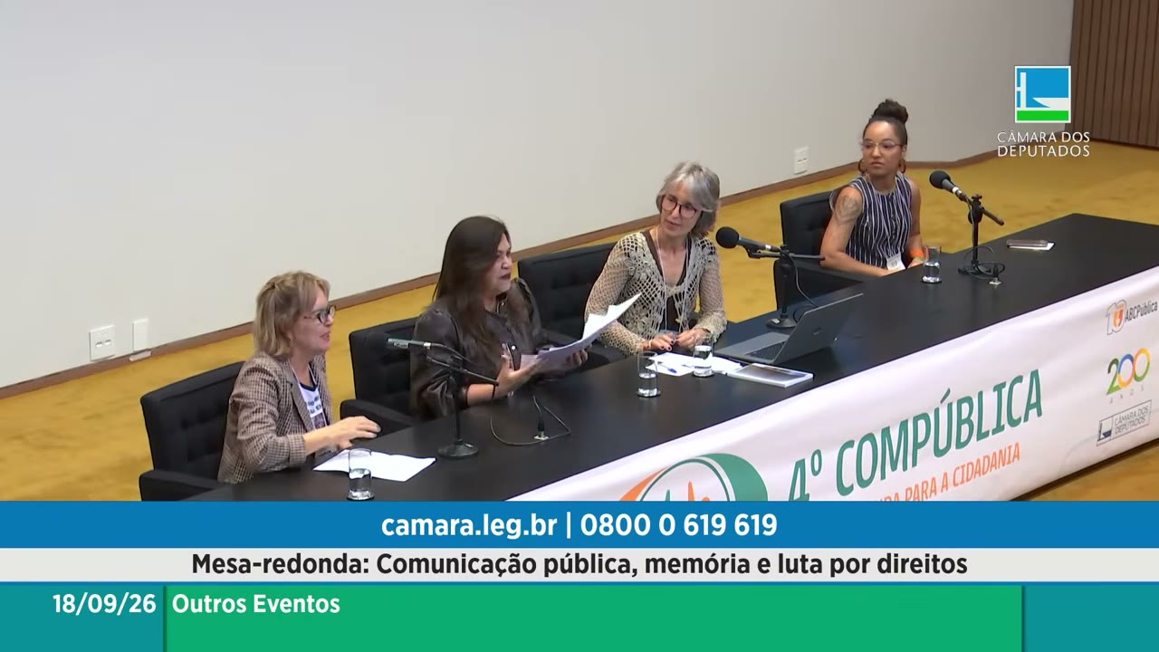 Vídeo do evento em 45:44