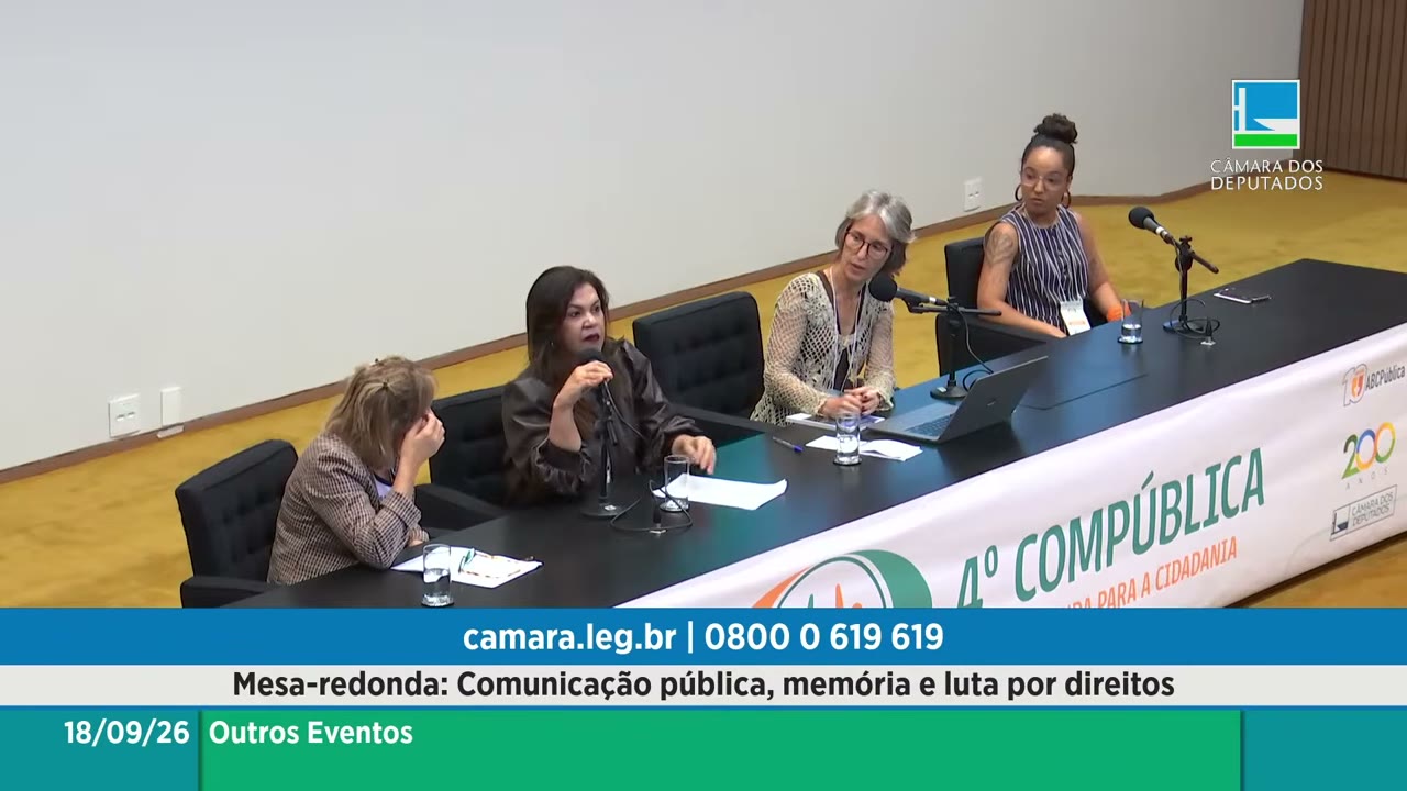 Vídeo do evento em 58:07