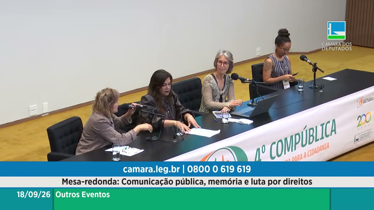 Vídeo do evento em 1:00:19