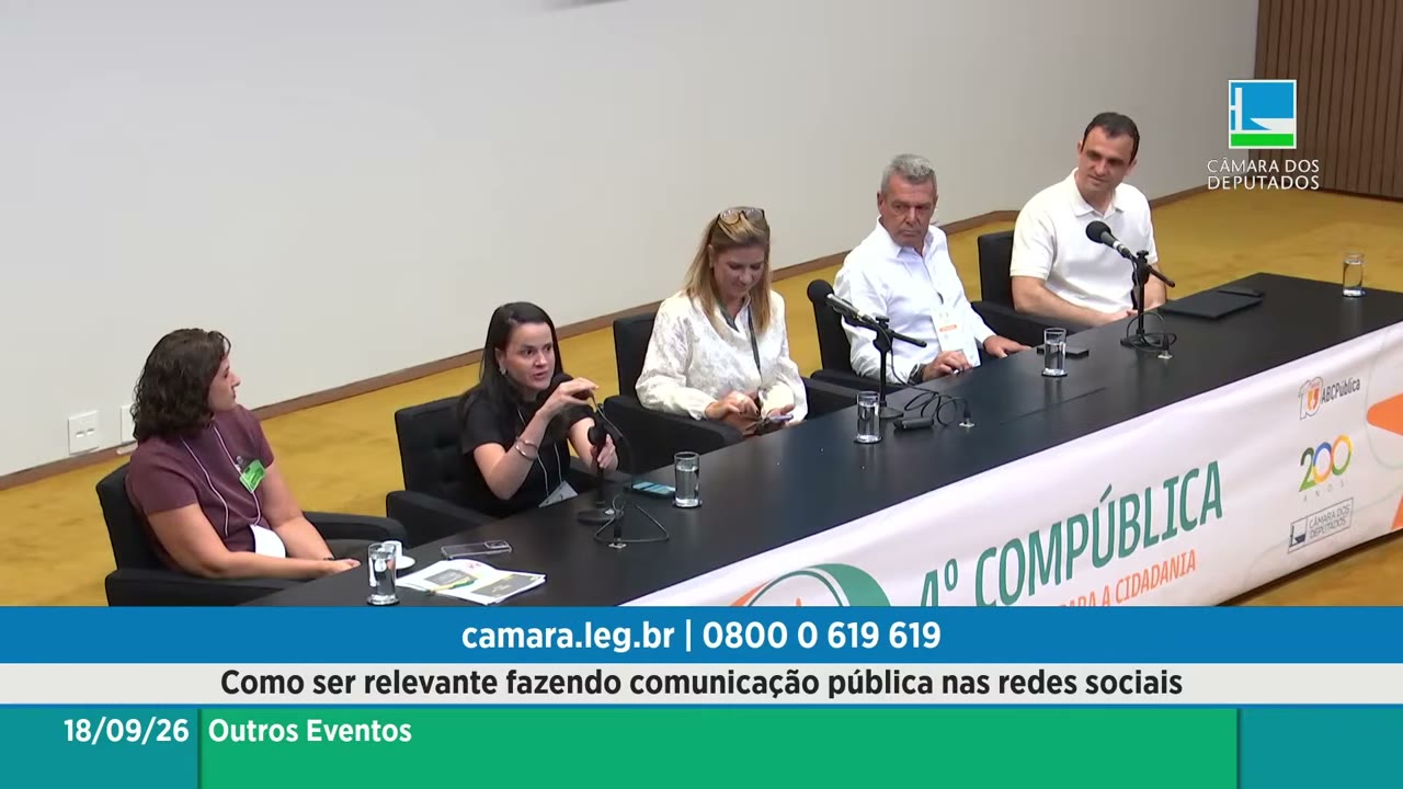 Vídeo do evento em 6:10