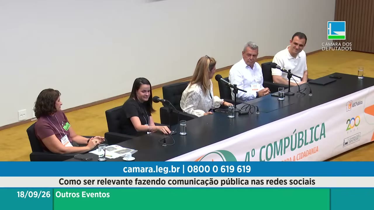 Vídeo do evento em 17:40
