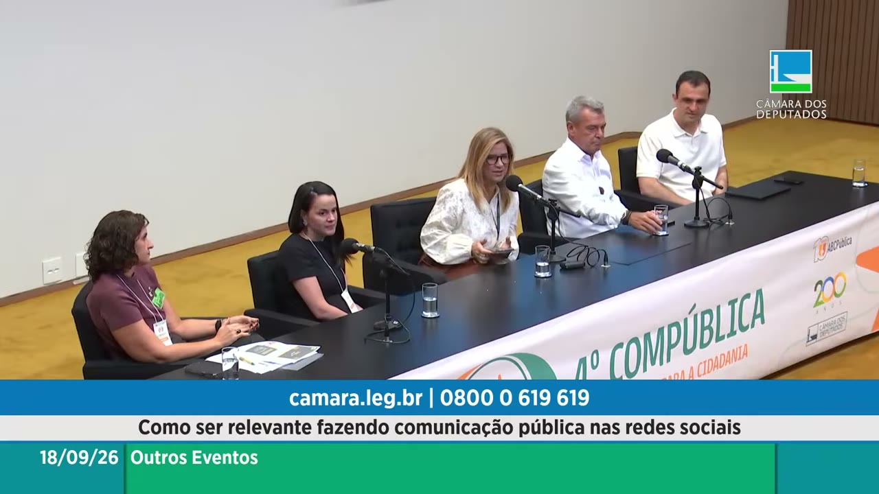 Vídeo do evento em 28:50