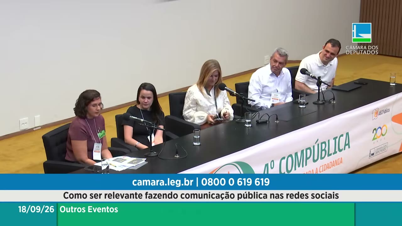 Vídeo do evento em 29:08