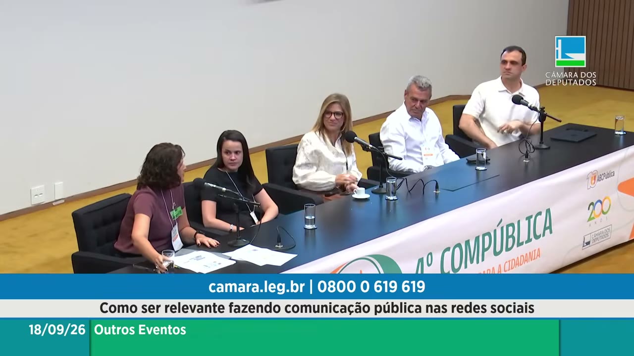 Vídeo do evento em 41:03
