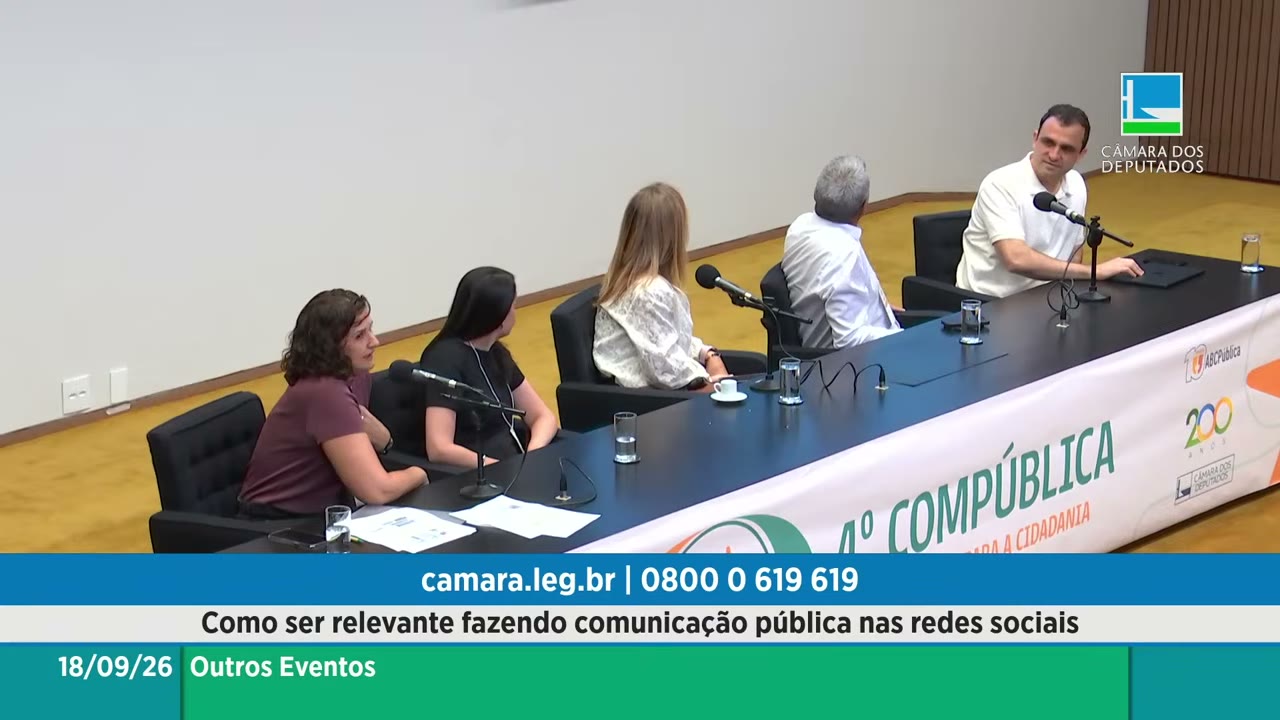 Vídeo do evento em 41:11