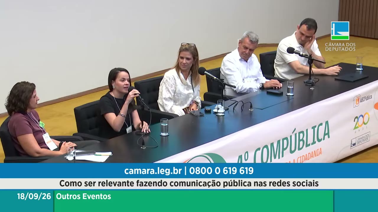 Vídeo do evento em 1:29:15