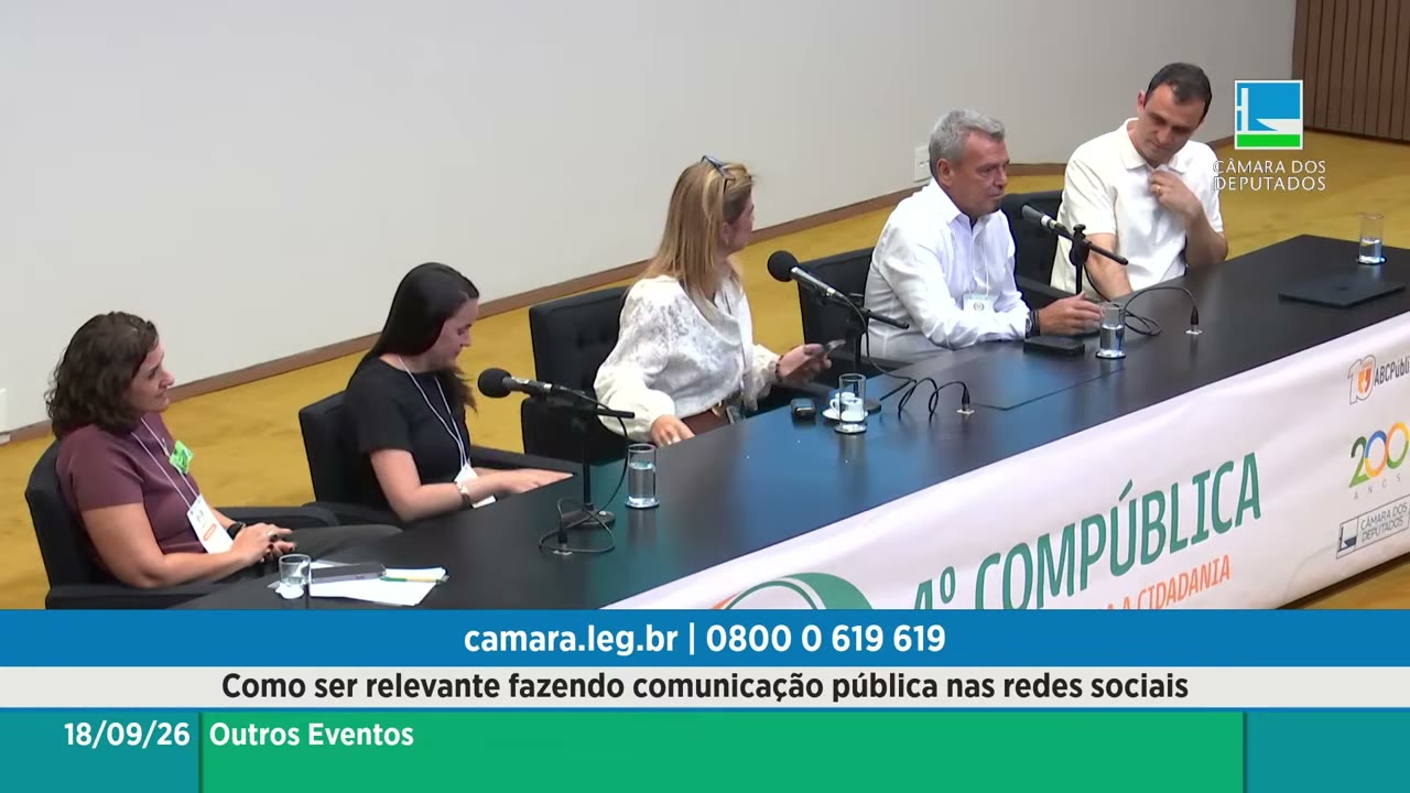 Vídeo do evento em 1:31:11