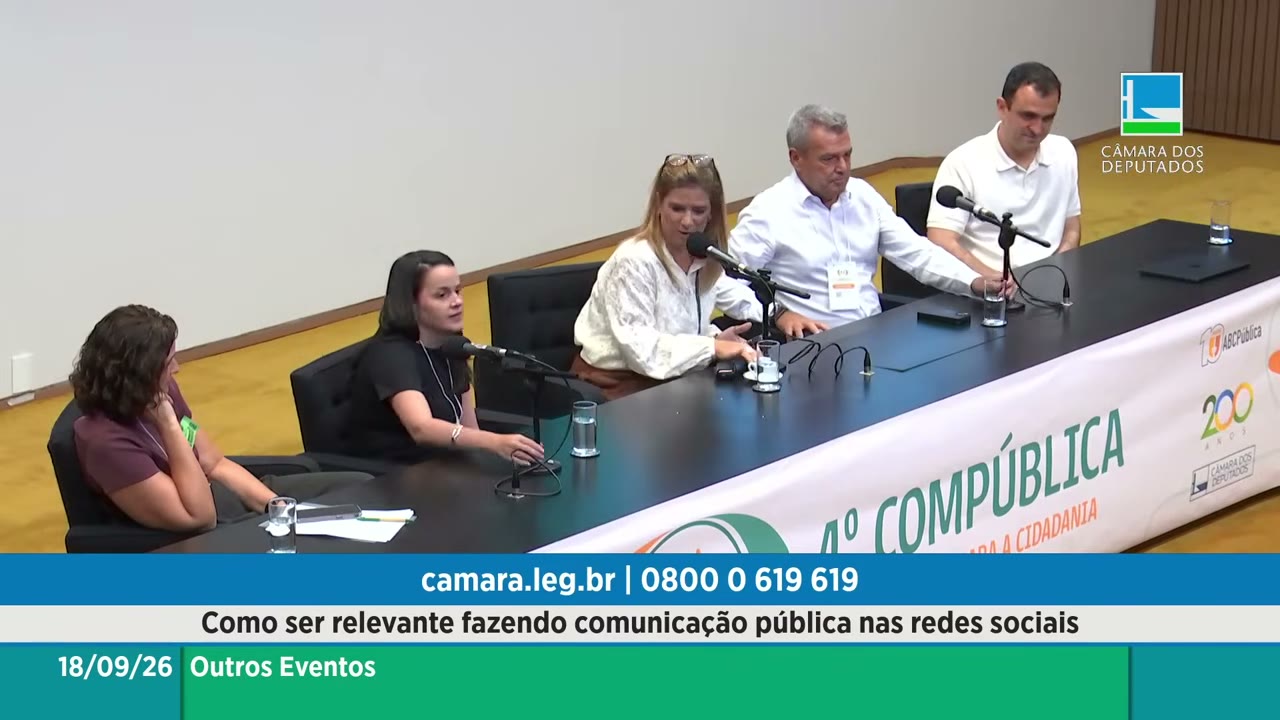 Vídeo do evento em 1:33:24