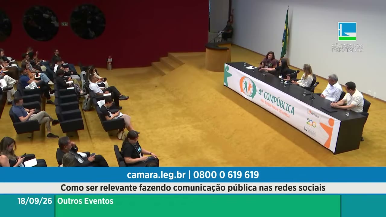 Vídeo do evento em 1:34:41