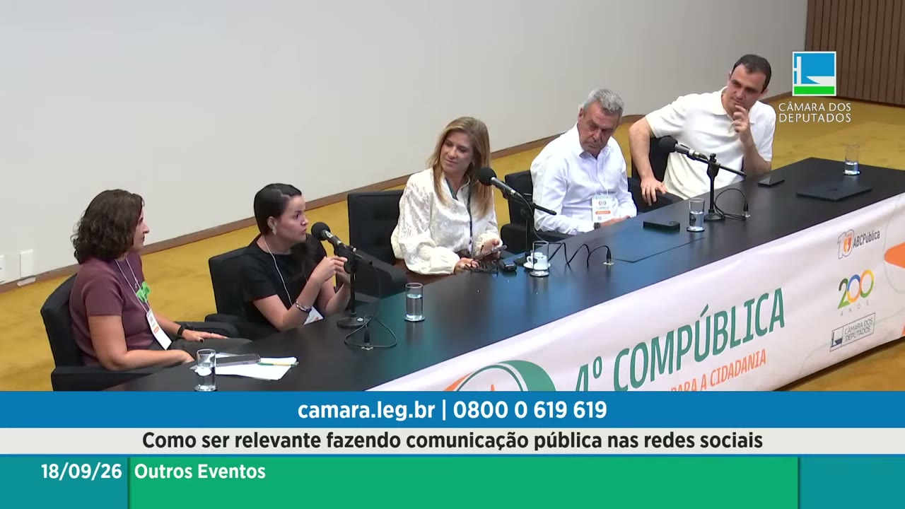 Vídeo do evento em 1:36:10