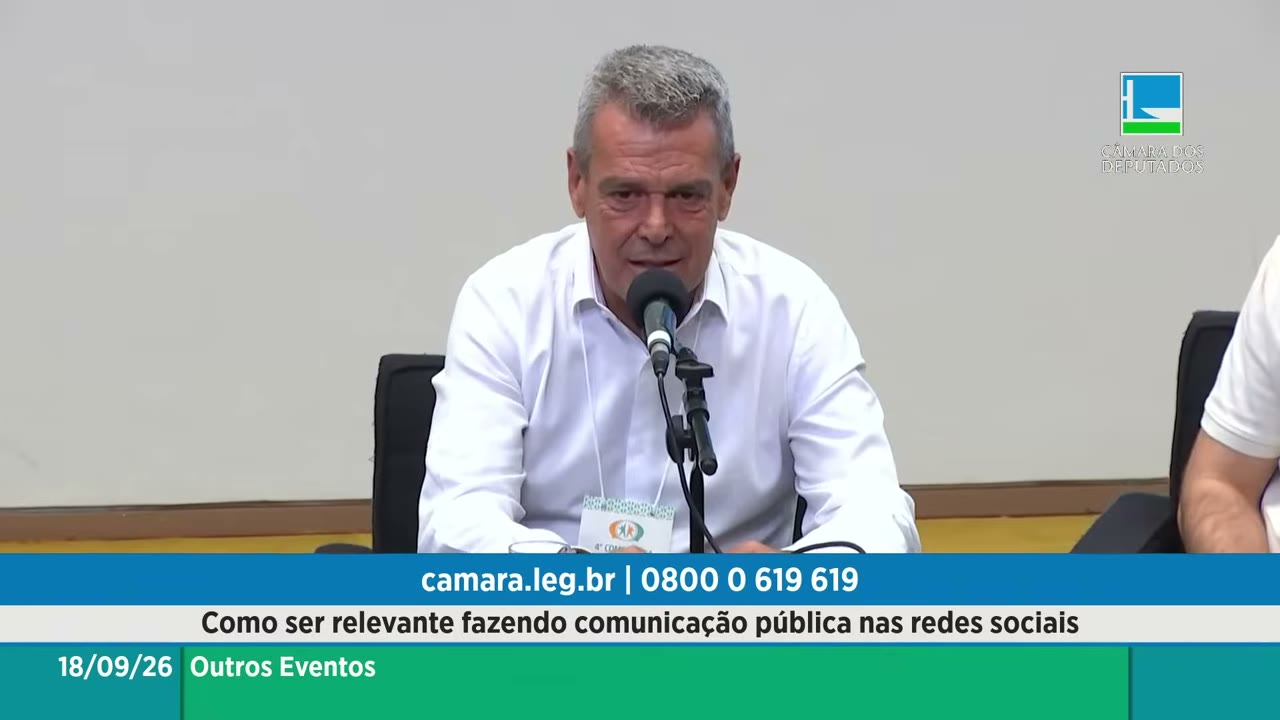 Vídeo do evento em 1:39:38