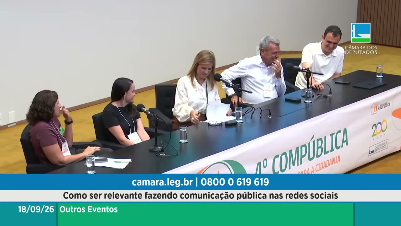 Vídeo do evento em 1:44:51