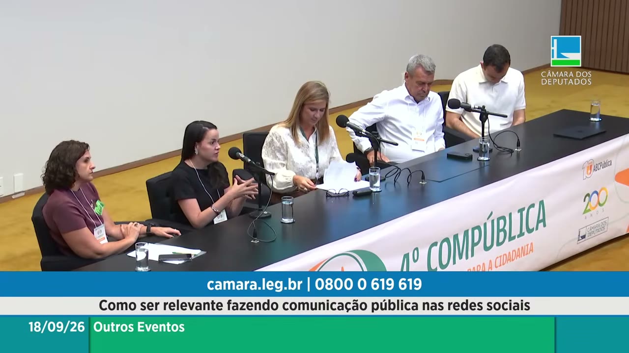 Vídeo do evento em 1:45:43
