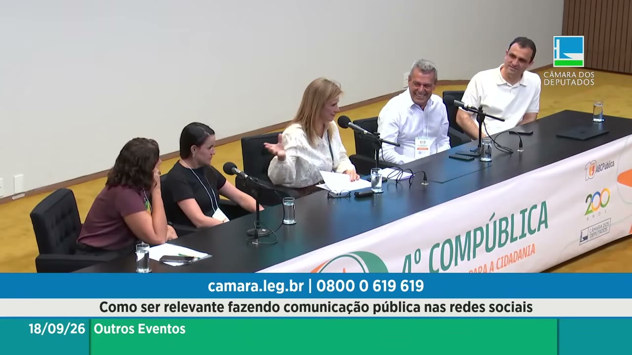 Vídeo do evento em 1:47:59