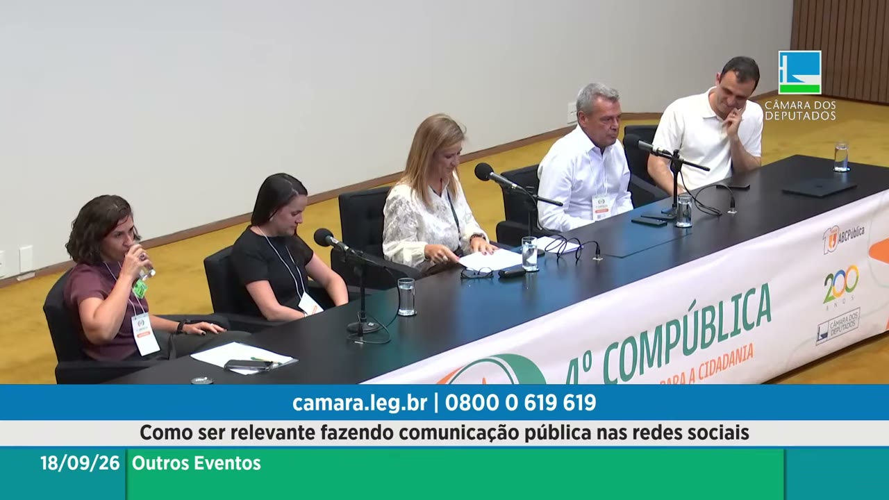 Vídeo do evento em 1:48:11
