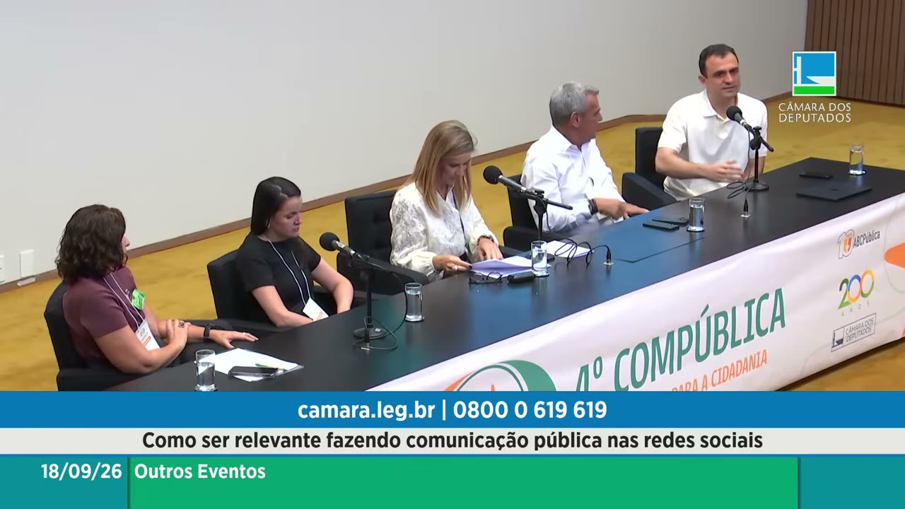 Vídeo do evento em 1:49:26
