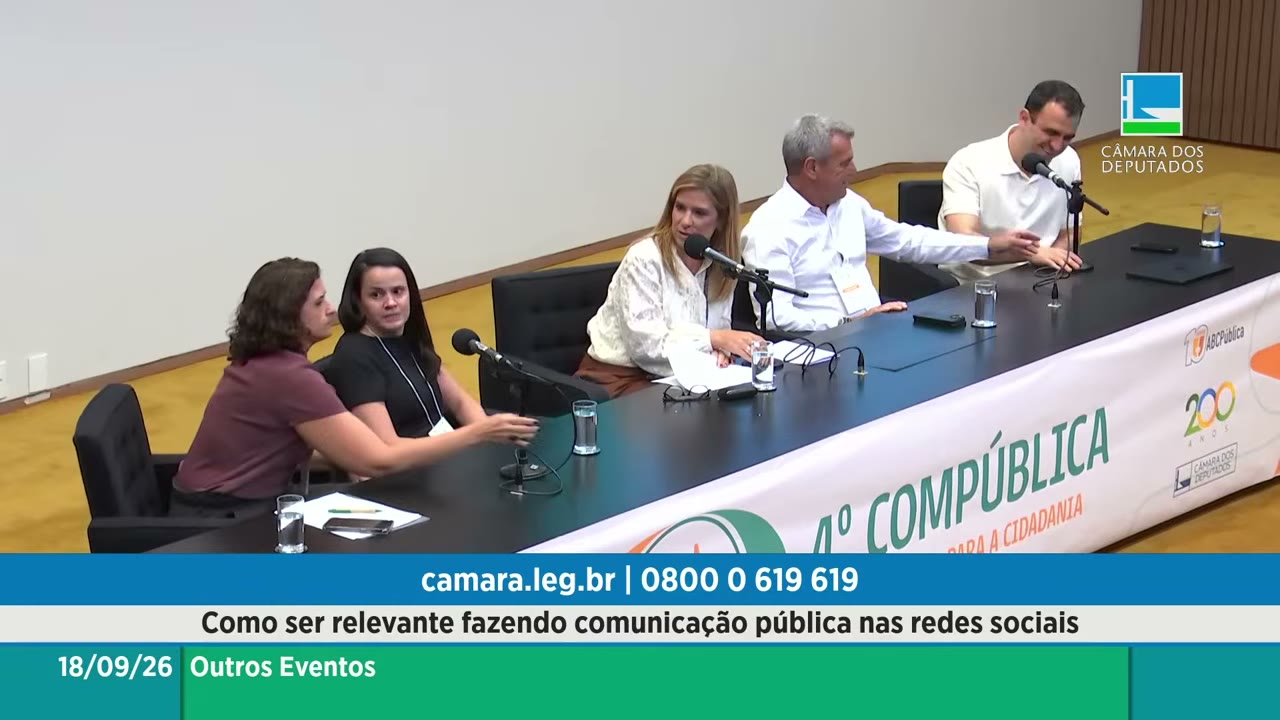 Vídeo do evento em 1:51:11