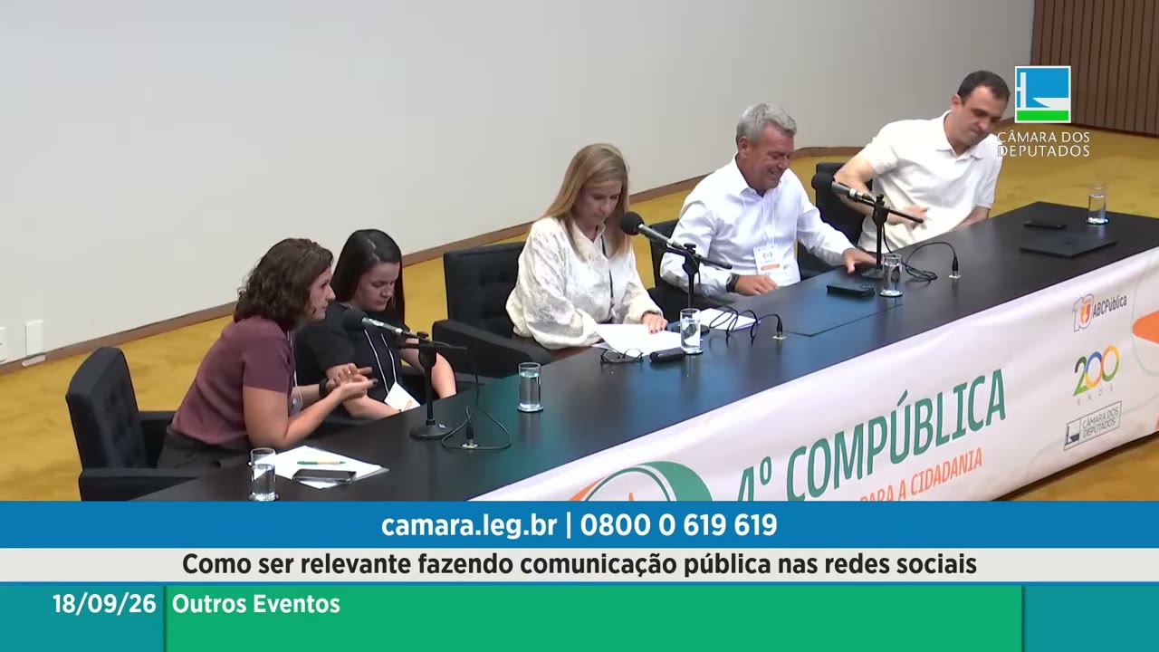 Vídeo do evento em 1:51:20
