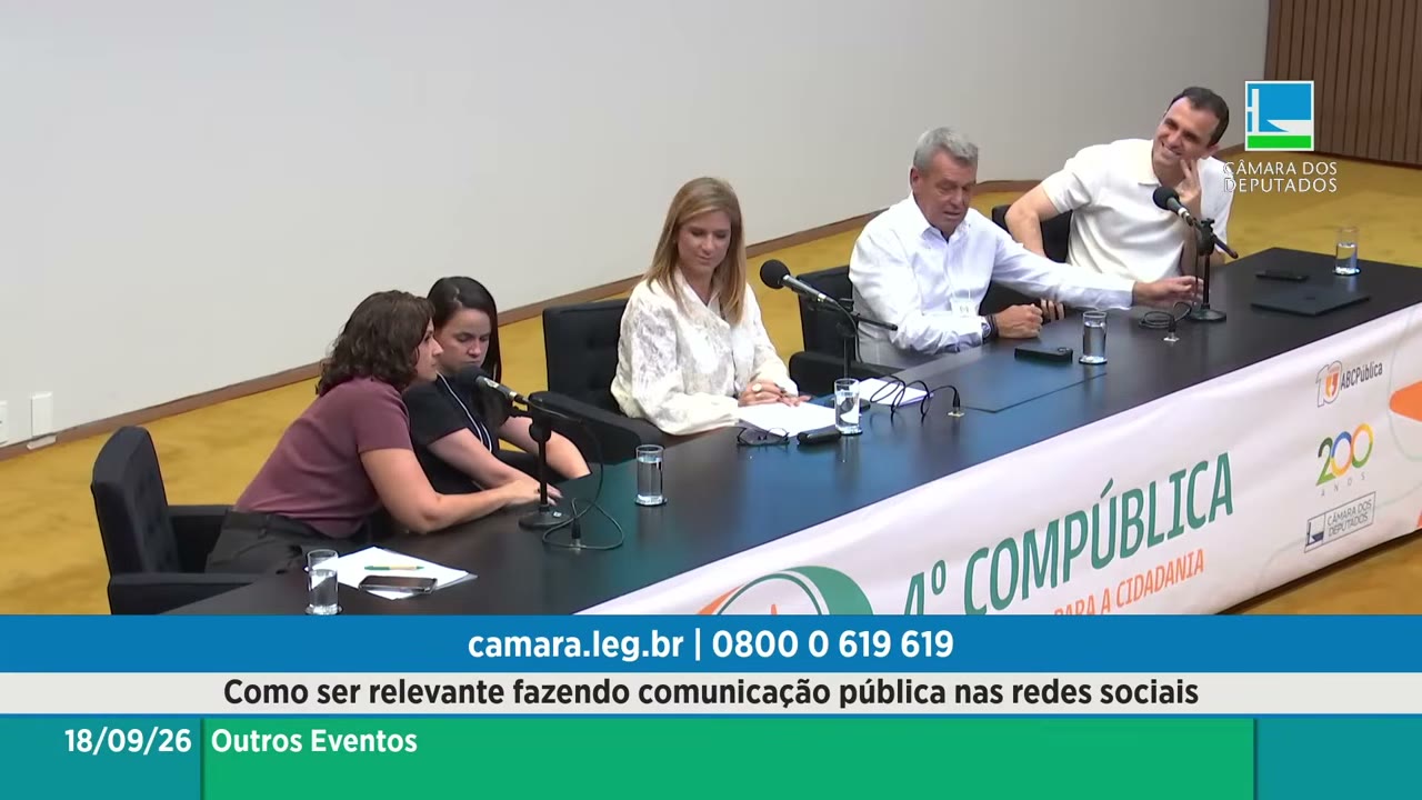 Vídeo do evento em 1:53:11