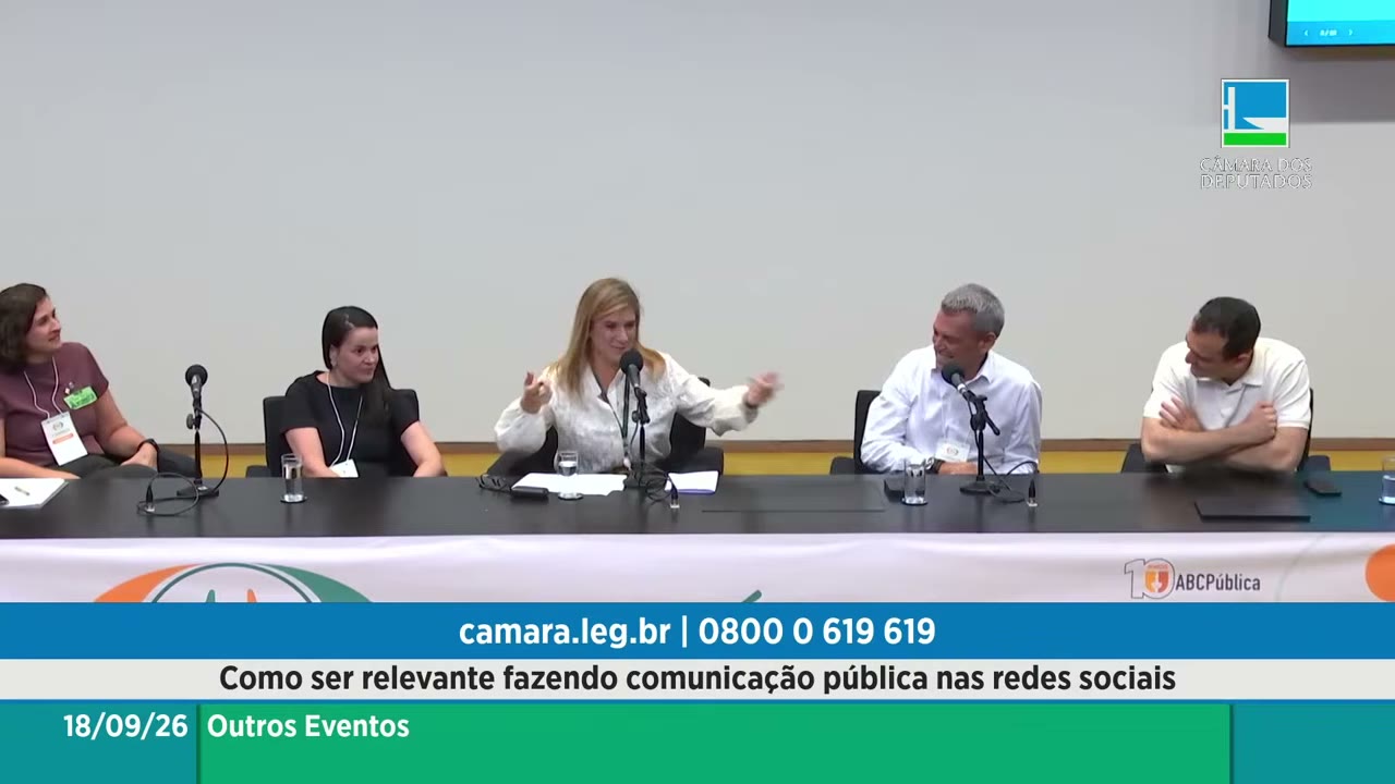 Vídeo do evento em 1:53:35