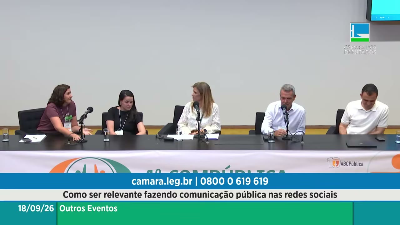 Vídeo do evento em 1:54:46