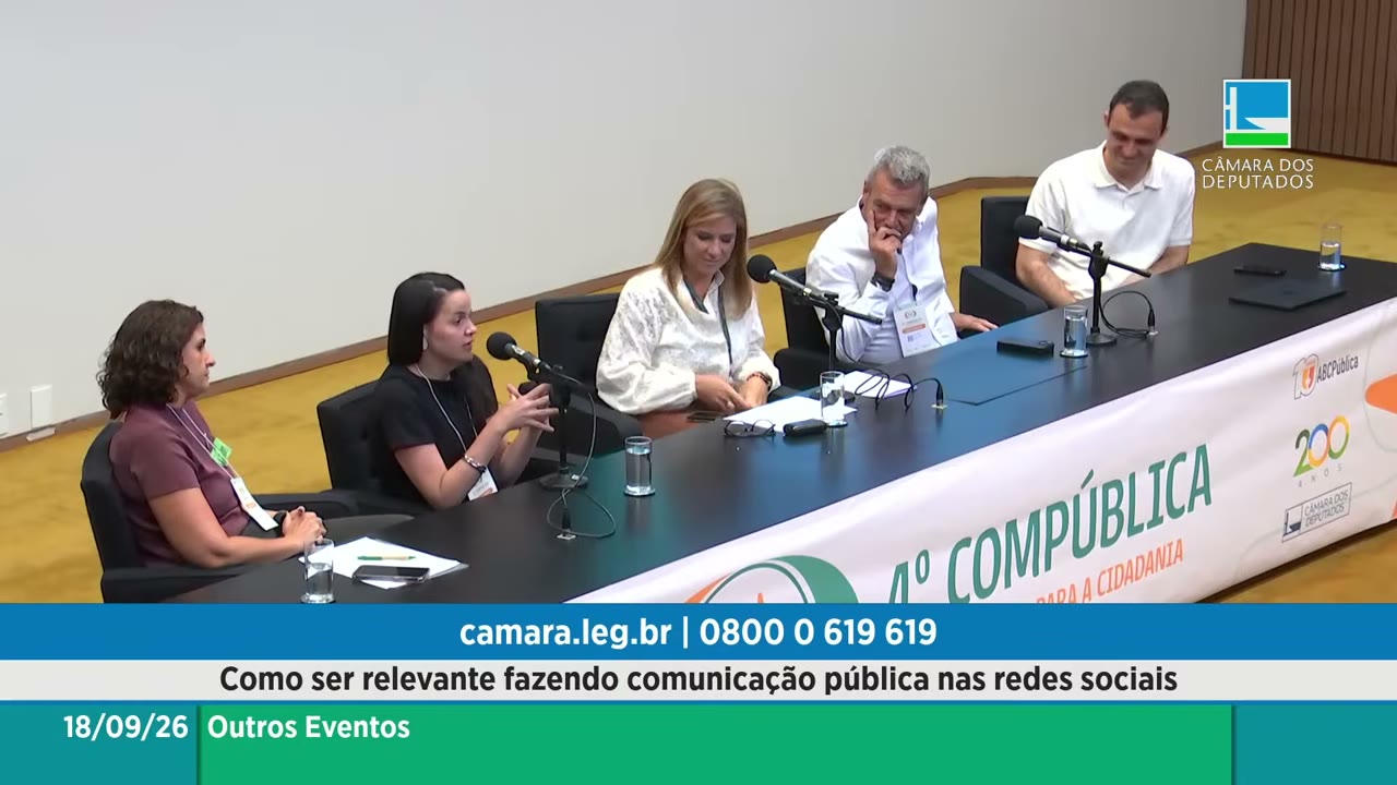 Vídeo do evento em 1:55:26