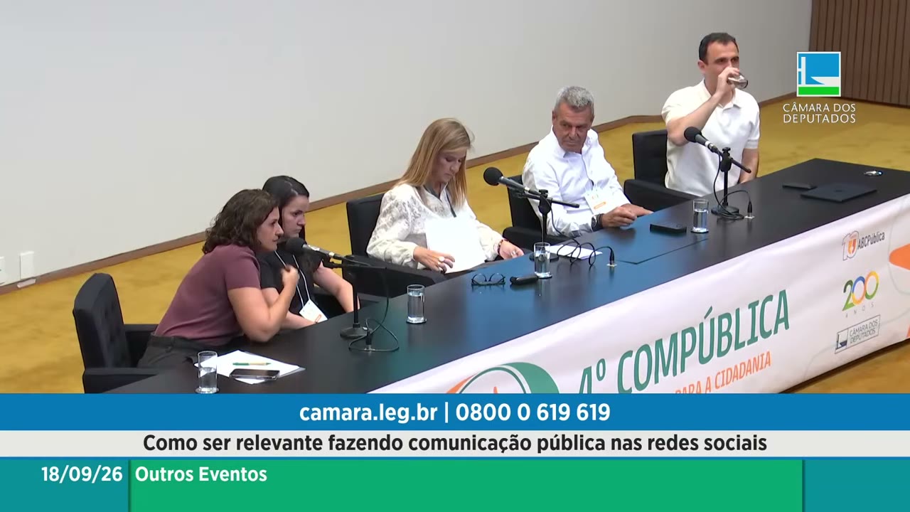 Vídeo do evento em 2:00:56