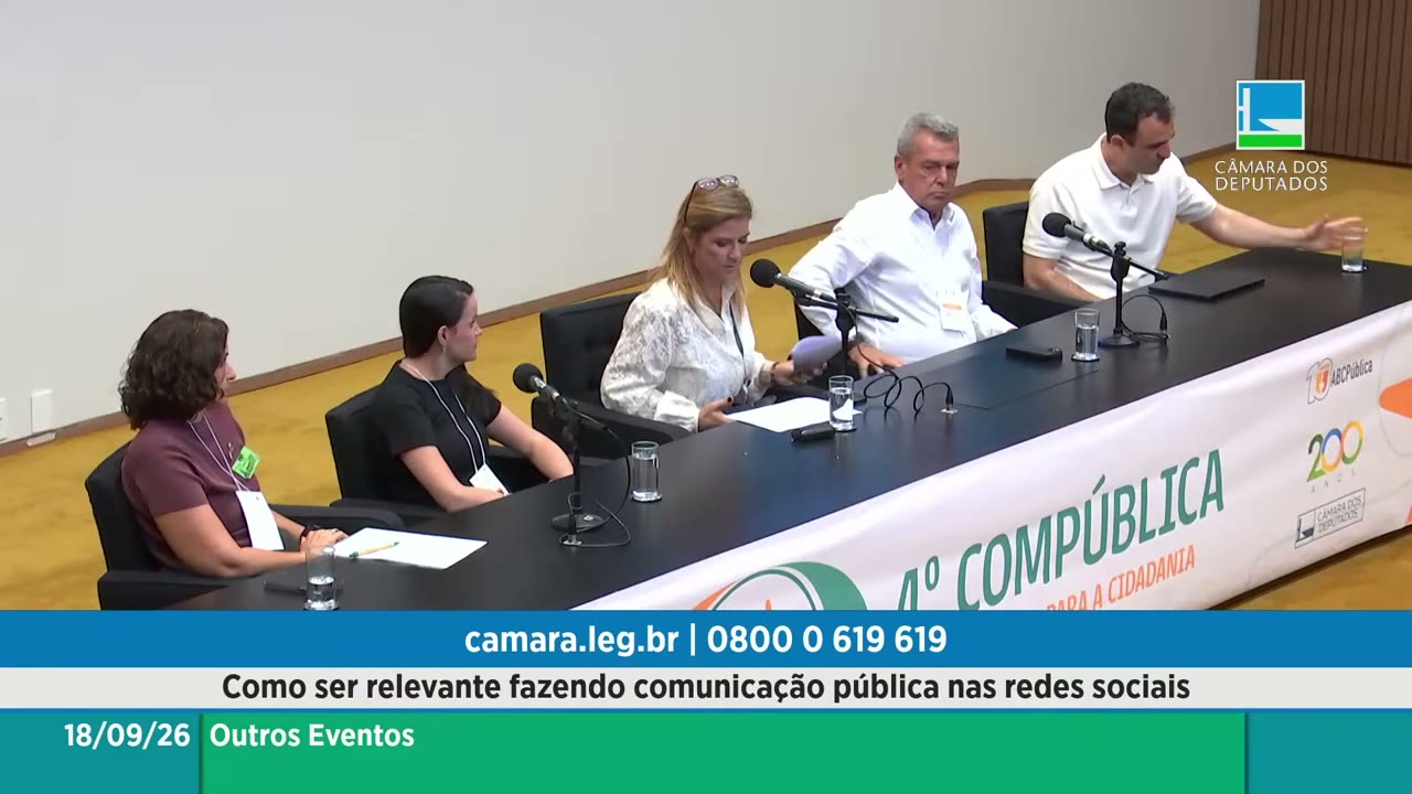 Vídeo do evento em 2:06:50
