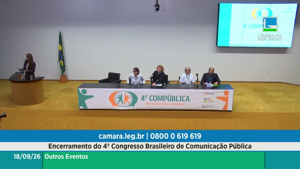 Vídeo do evento em 0:00