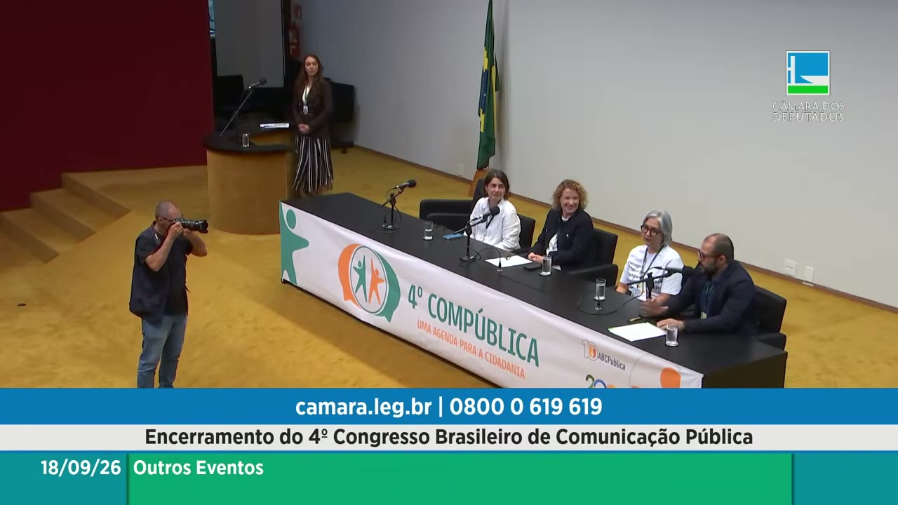 Vídeo do evento em 3:34