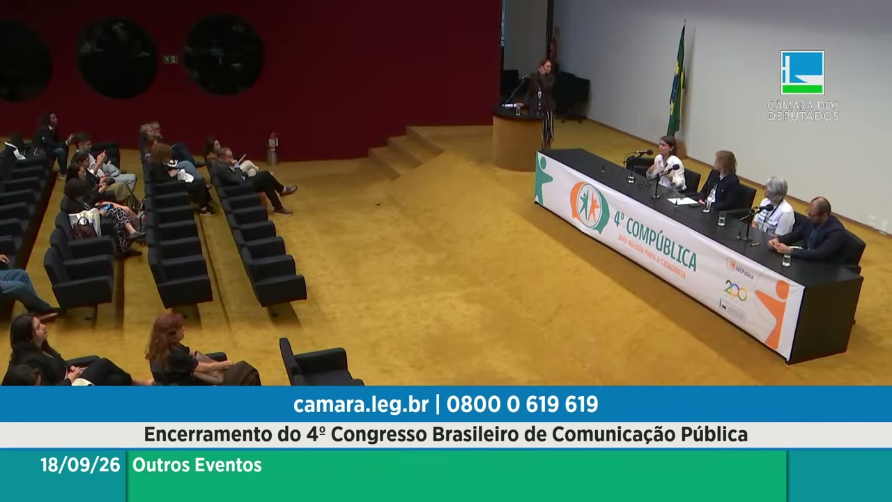 Vídeo do evento em 7:45