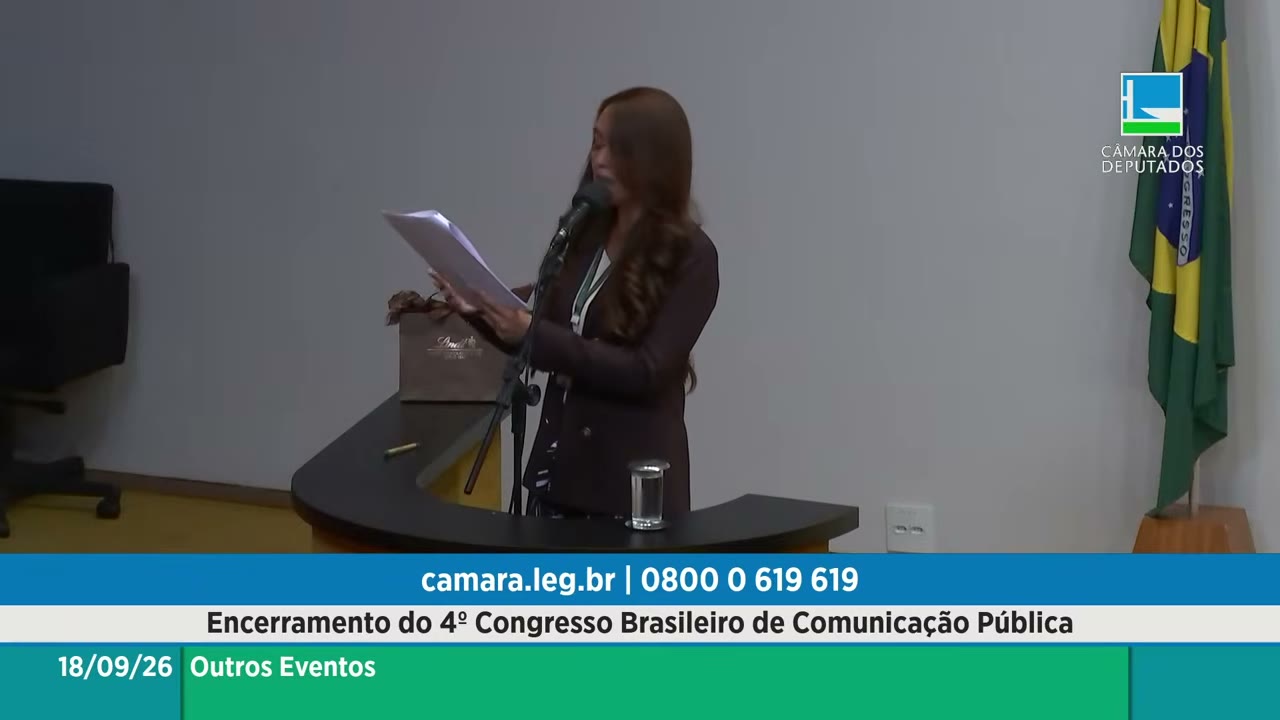 Vídeo do evento em 16:38
