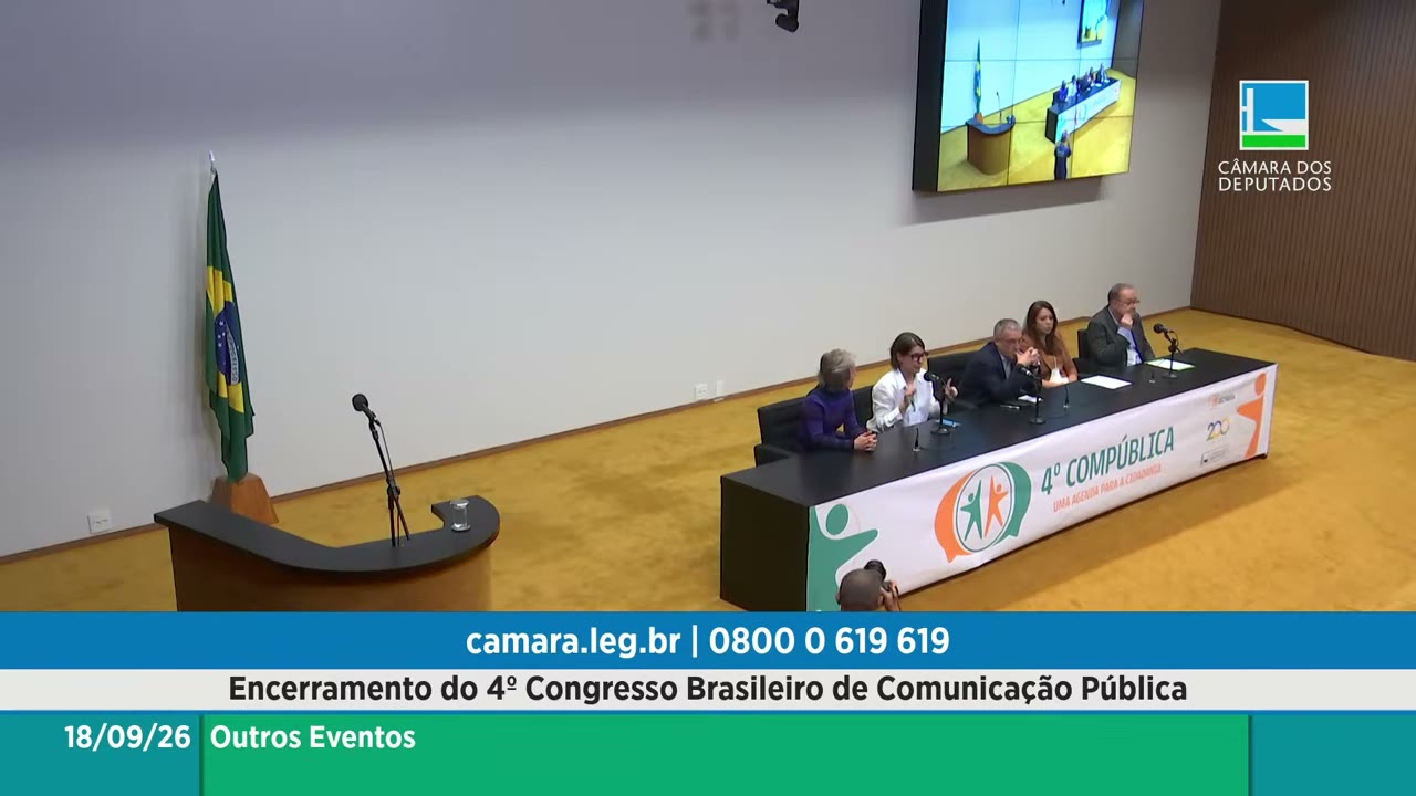 Vídeo do evento em 18:10