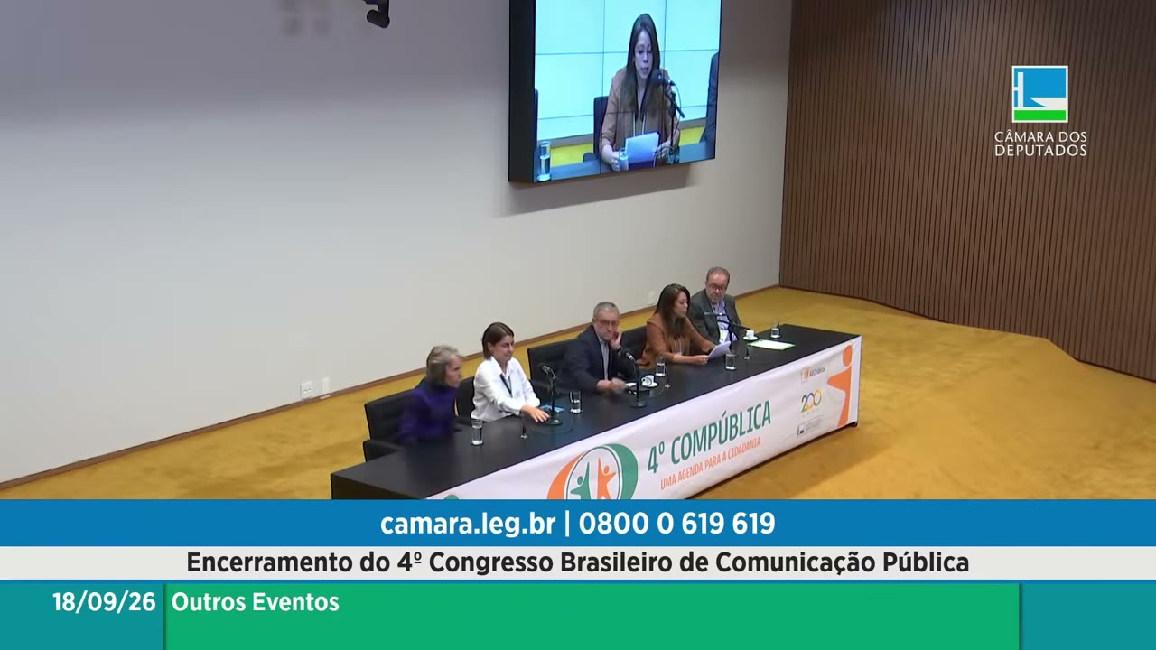 Vídeo do evento em 25:43