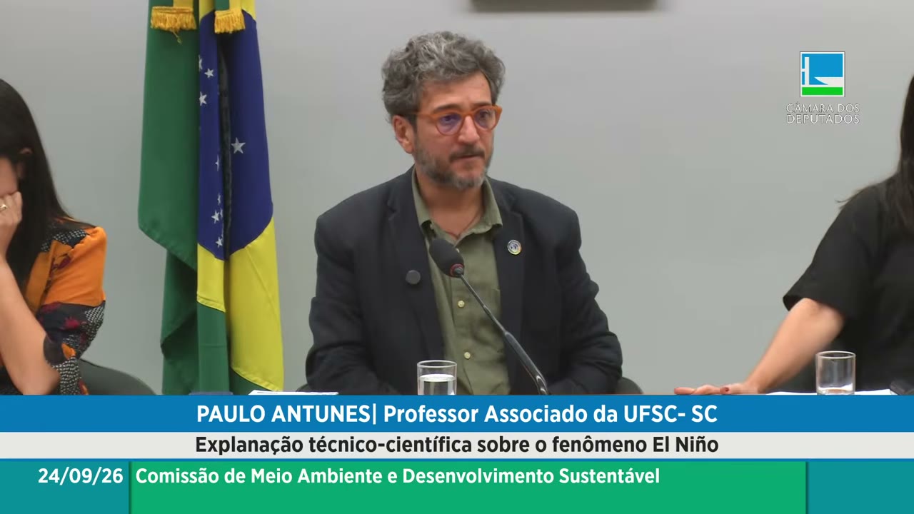 Vídeo do evento em 1:43:10